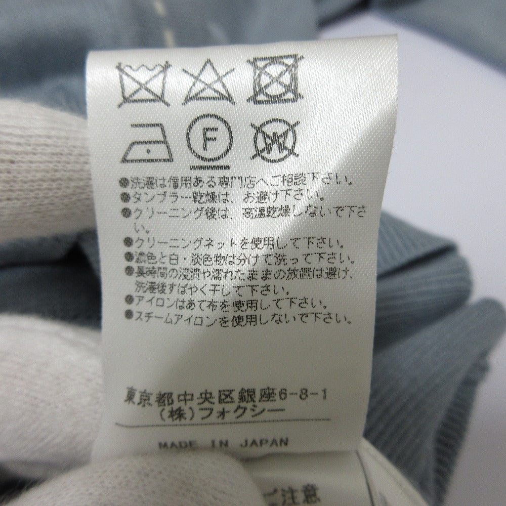 FOXEY NEW YORK COLLECTION 100% シルク ニット カーディガン