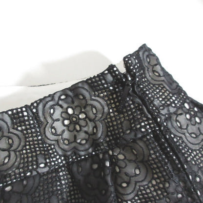 Rene 刺繍 フラワー レース スカート