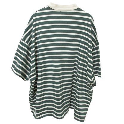 カラービーコン ボーダーハイネックTシャツ