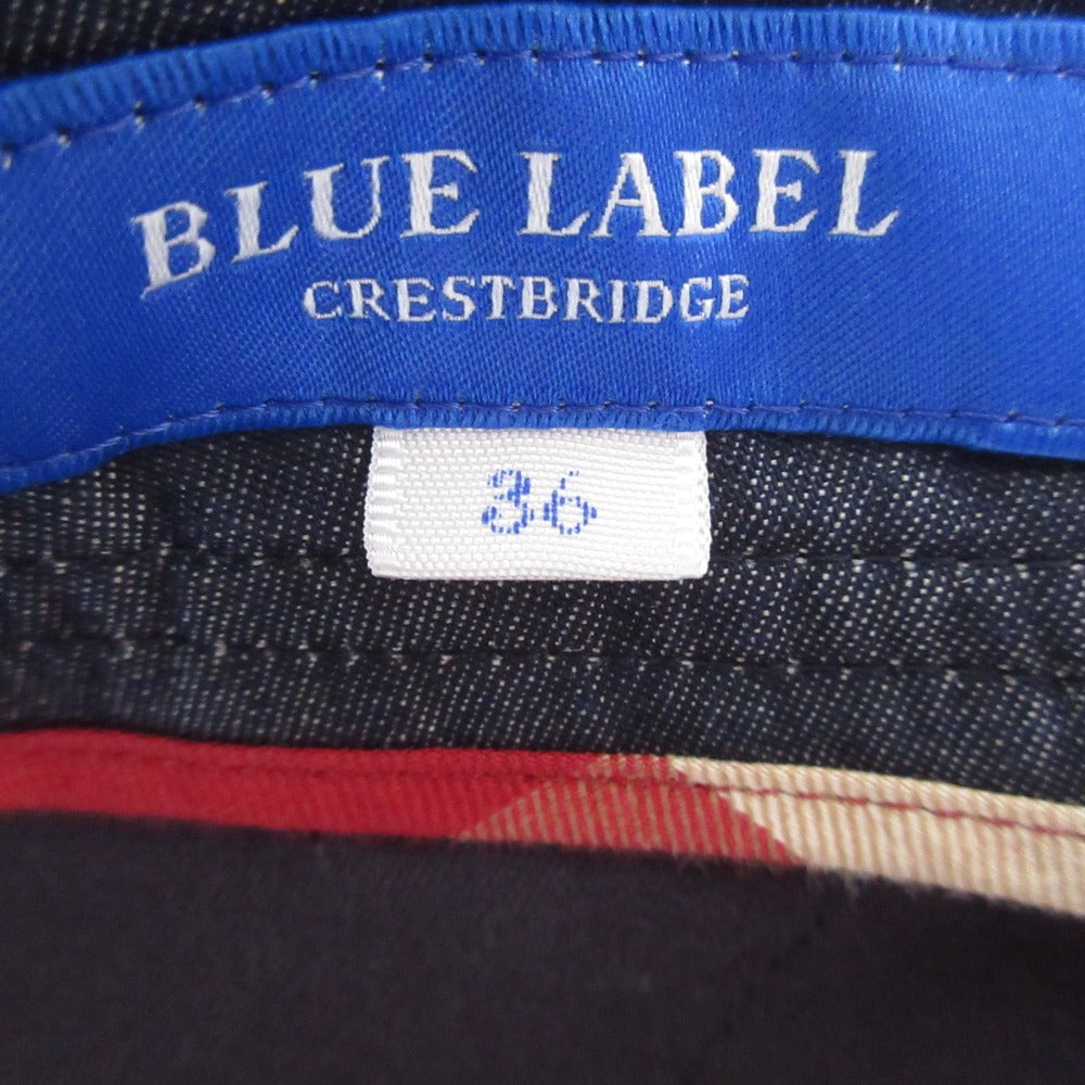 BLUE LABEL CRESTBRIDGE コットンリネンショートパンツ