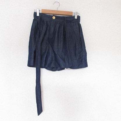 BLUE LABEL CRESTBRIDGE コットンリネンショートパンツ