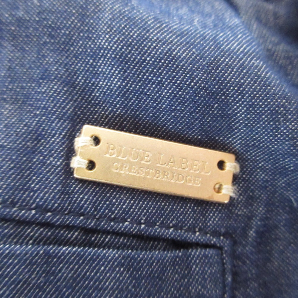 BLUE LABEL CRESTBRIDGE コットンリネンショートパンツ