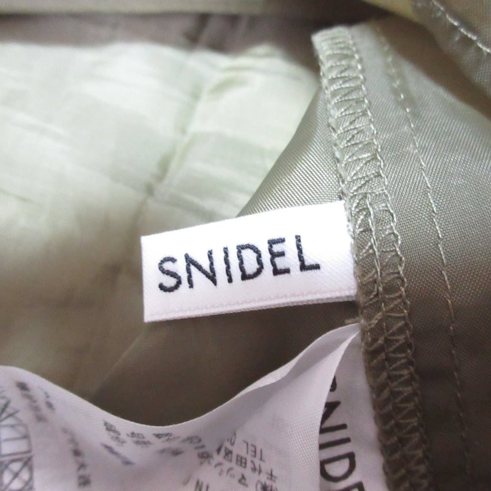 スナイデル シャツディテールワンピース ワンピース