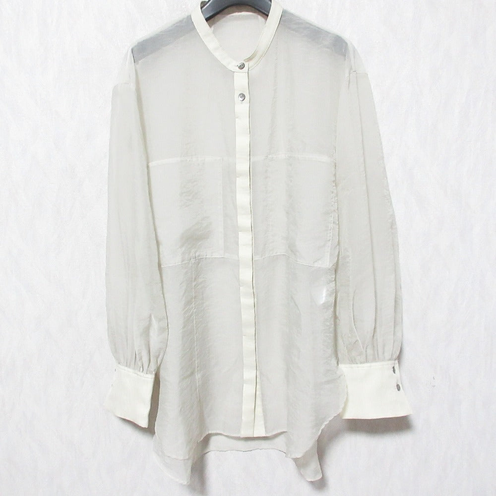 CITY オーガンザ 長袖 シャツ