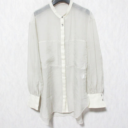CITY オーガンザ 長袖 シャツ