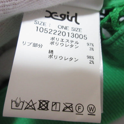 X-girl メッシュノースリーブカットソー