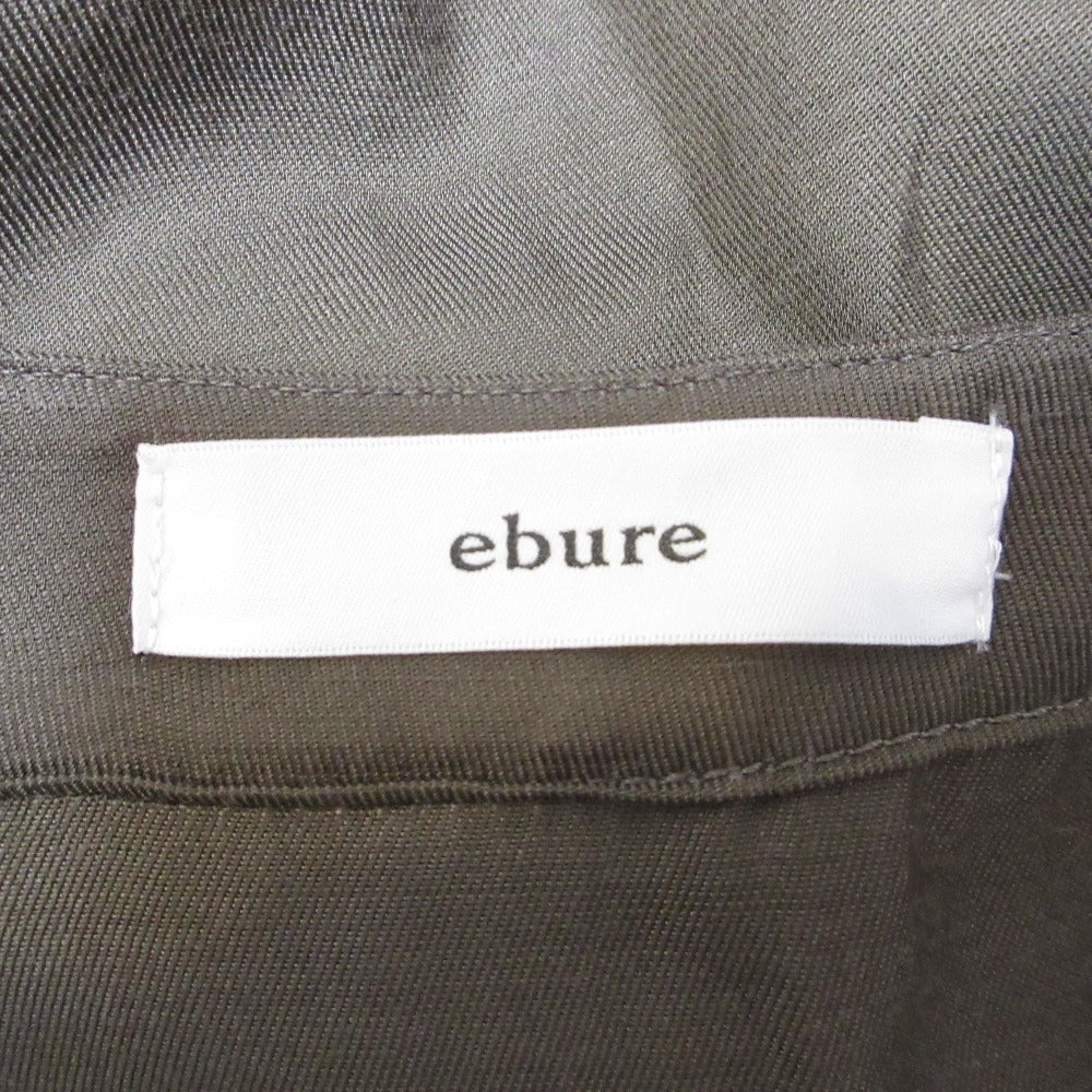 ebure ナチュラル ダイ レーヨン リネン オールインワン ドレス