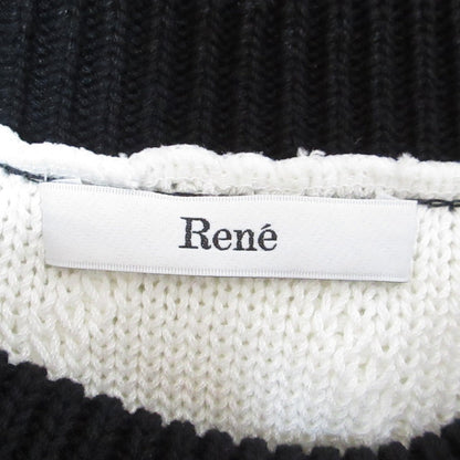 Rene ケーブルニットノースリーブセーターベスト