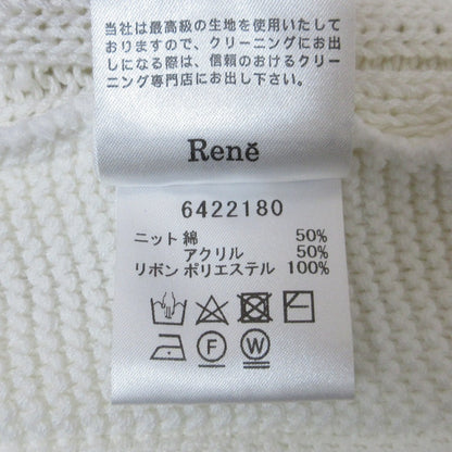 Rene ケーブルニットノースリーブセーターベスト