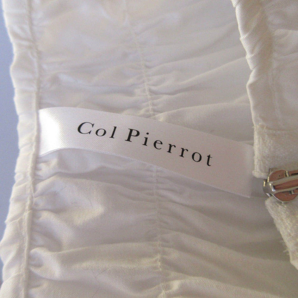 Col Pierrot 長袖ジッププルオーバーブラウス