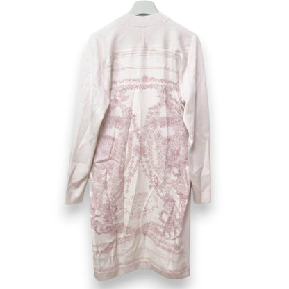 エルメス Brides de Gala en Fleurs シルクロングカーディガン34