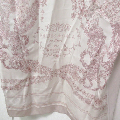 エルメス Brides de Gala en Fleurs シルクロングカーディガン34