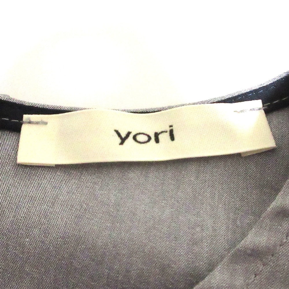 yori サークル フリル スリーブ ブラウス