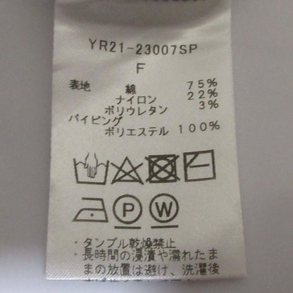 yori サークル フリル スリーブ ブラウス