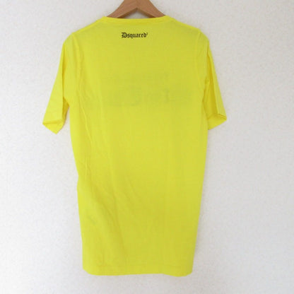 ディースクエアード プリントコットンTシャツ