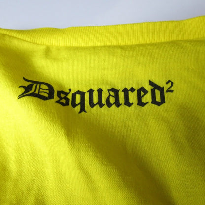 ディースクエアード プリントコットンTシャツ