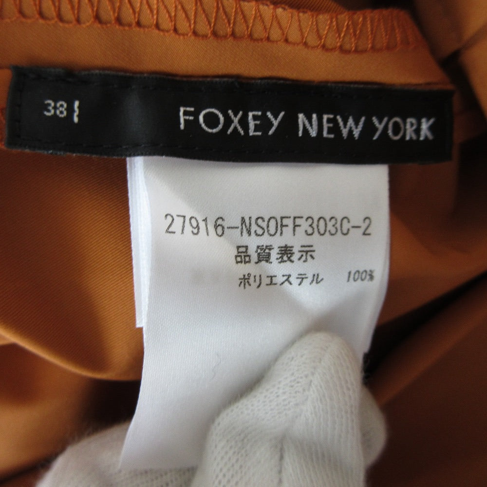 フォクシーニューヨークダブルスタンダードドレスワンピース