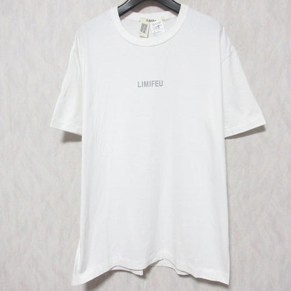 LIMI feu ロゴプリントコットンカットソー