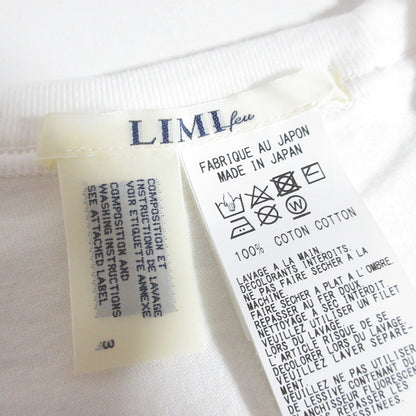 LIMI feu ロゴプリントコットンカットソー