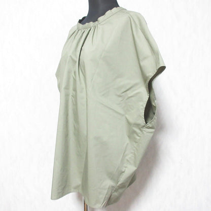 MICA&DEAL back ribbon gather ブラウス