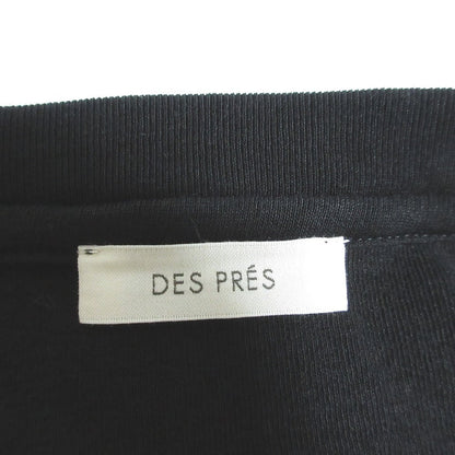 DES PRES ソフトサーキュラーリブボートネックプルオーバー