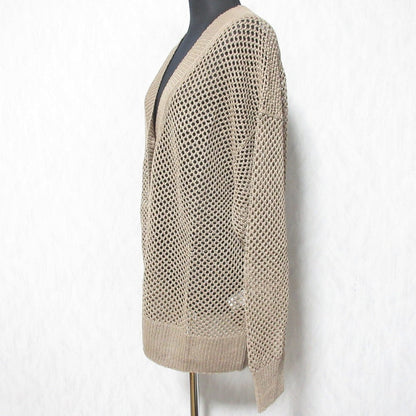 GALLARDAGALANTE Vネック メッシュ カーディガン