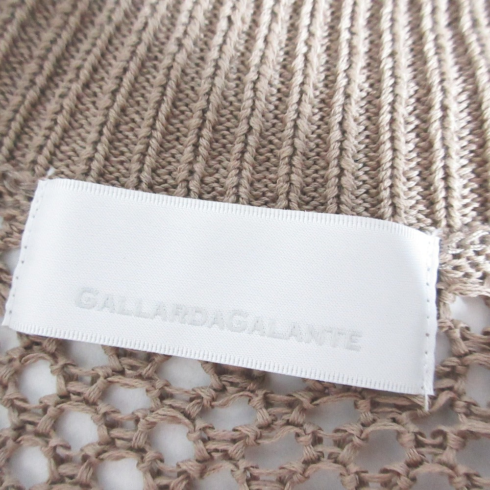 GALLARDAGALANTE Vネック メッシュ カーディガン