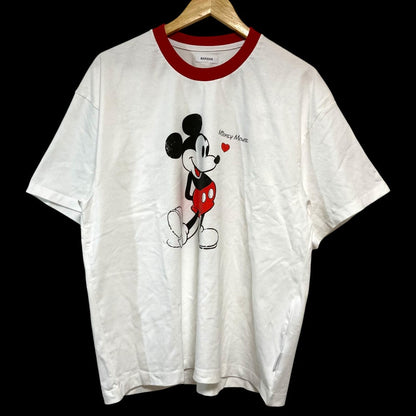 ベイシックス ディズニーコラボ ミッキー トリムTシャツ