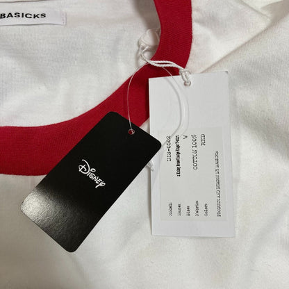 ベイシックス ディズニーコラボ ミッキー トリムTシャツ