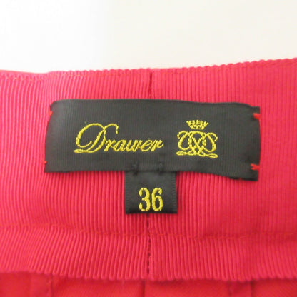 Drawer ストレッチ タック テーパード パンツ