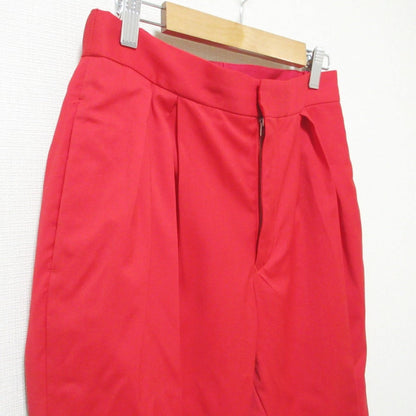 Drawer ストレッチ タック テーパード パンツ