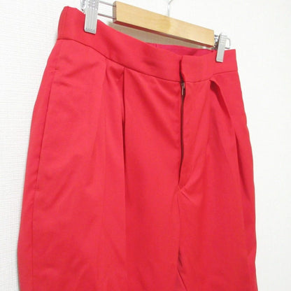 Drawer ストレッチ タック テーパード パンツ