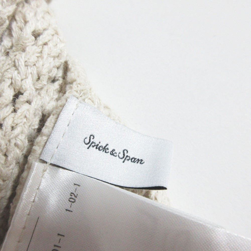 Spick and Span クロシェ ニット プルオーバー