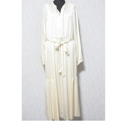 GRACE CONTINENTAL シルキー カフタンドレス