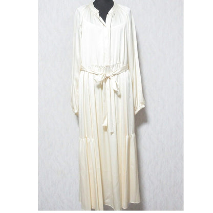 GRACE CONTINENTAL シルキー カフタンドレス