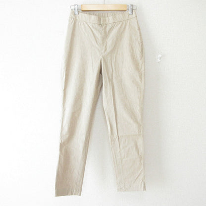 45R コットン リネン ストレッチ パンツ