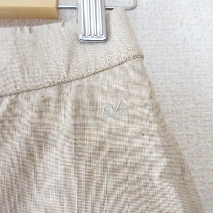 45R コットン リネン ストレッチ パンツ