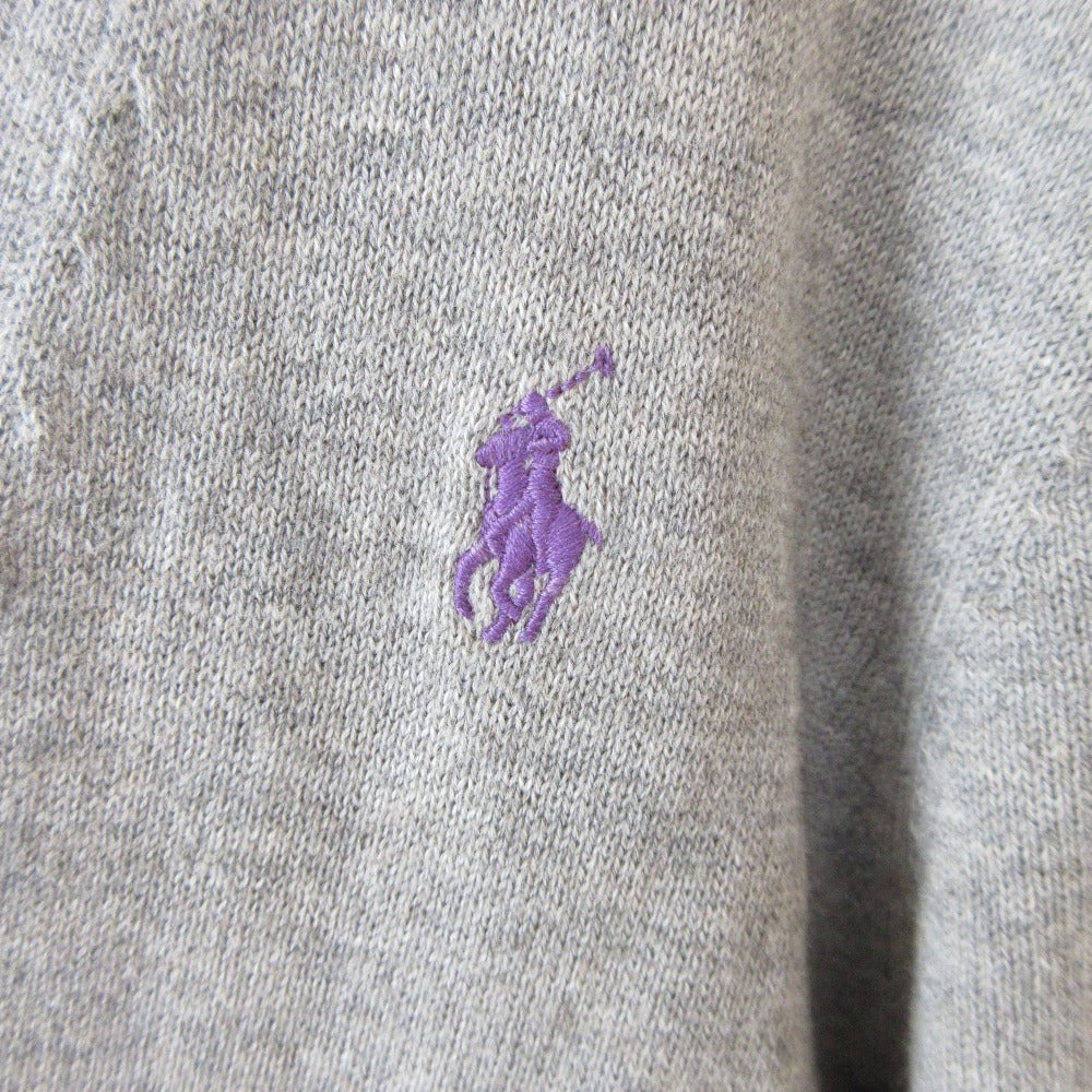 ラルフ ローレン ポニー 刺繍 ニット カーディガン