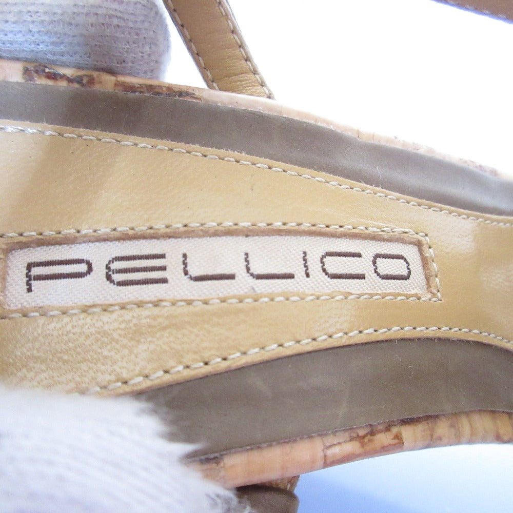 PELLICO フリンジレザーサンダル