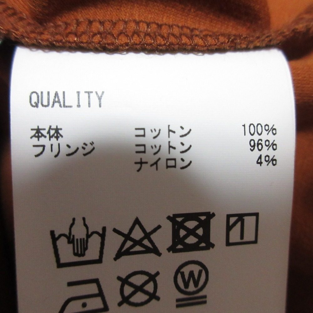 COOHEM フリンジクロシェヘムTシャツ