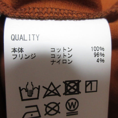 COOHEM フリンジクロシェヘムTシャツ