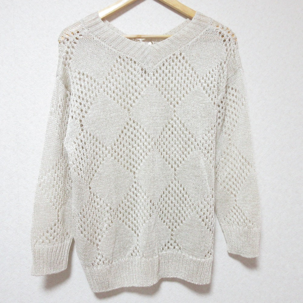 ARTISAN アーガイル ニット 2way カーディガン