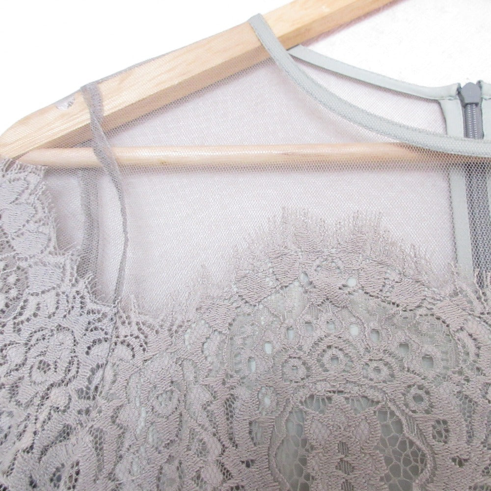 troisiemeCHACO レース ロング ドレス