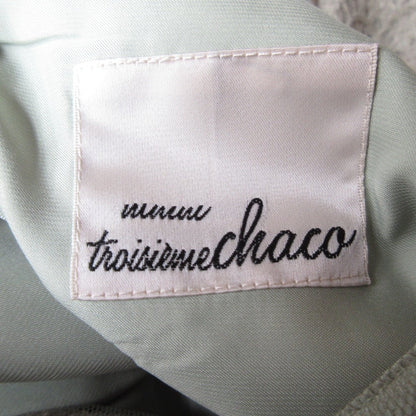 troisiemeCHACO レース ロング ドレス
