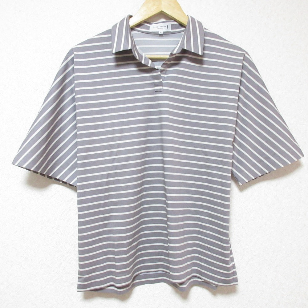 Mackintosh Essential Collection プレーティング天竺ボーダープルオーバー
