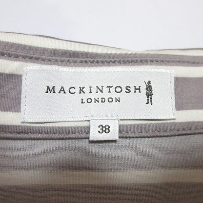 Mackintosh Essential Collection プレーティング天竺ボーダープルオーバー