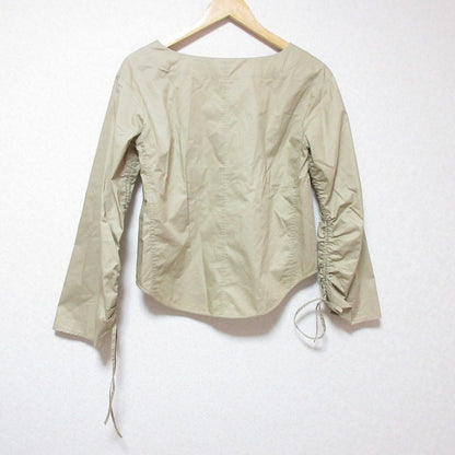INSCRIRE ノー カラー シャツ ジャケット