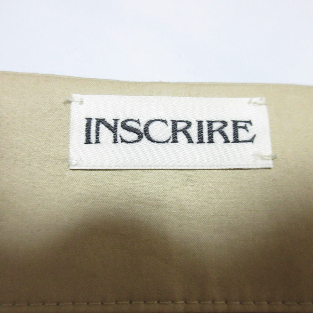 INSCRIRE ノー カラー シャツ ジャケット
