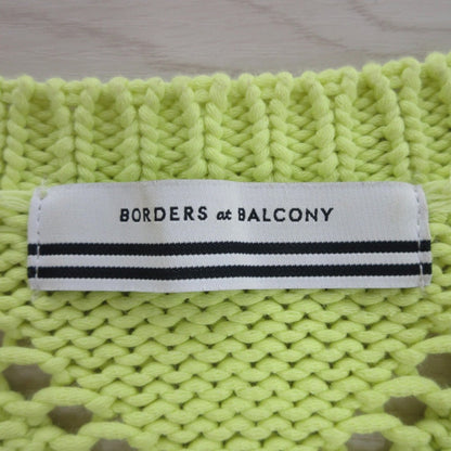 BORDERS at BALCONY スプリング チャンキー ニット カーディガン