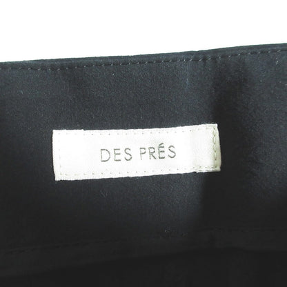 DES PRES ライトコットンストレッチワイドクロップドパンツ